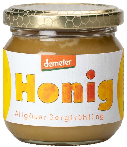 Demeter Honig Allgäuer Bergfrühling, 250g