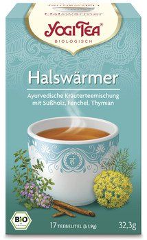 Yogi Tea® Halswärmer Bio Kräutertee, 17 Teebeutel