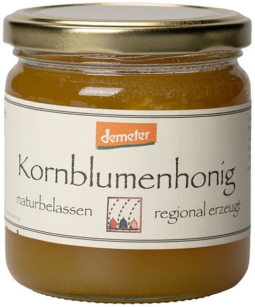 Demeter Kornblumenhonig aus Deutschland, 500g