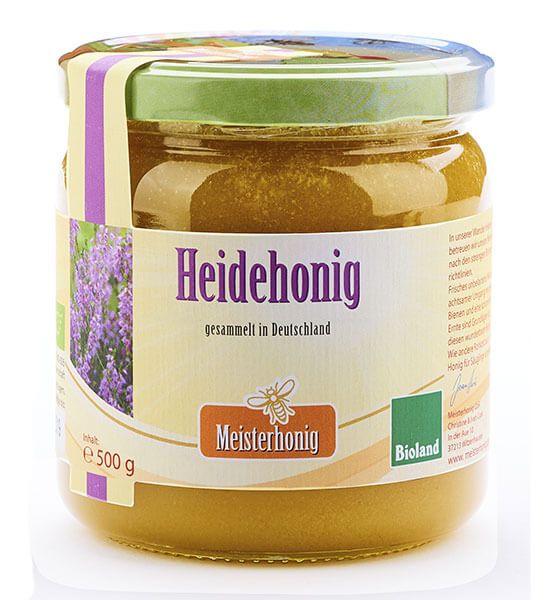 Meisterhonig Bio Heidehonig aus Deutschland, 500g