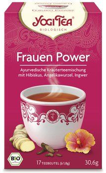 Yogi Tea® Frauen Power Bio Kräutertee, 17 Teebeutel