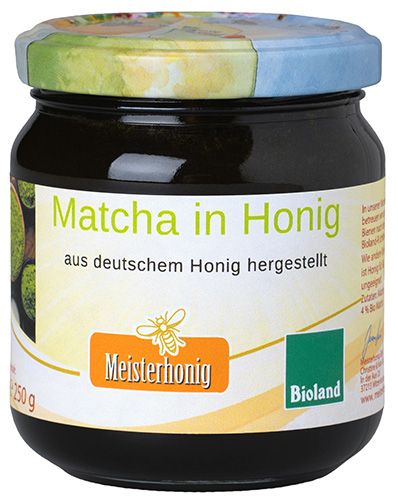 Matcha in Honig, Bio, 250g von Meisterhonig