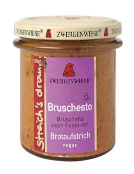 Zwergenwiese Bio Brotaufstrich Bruschesto, 160g