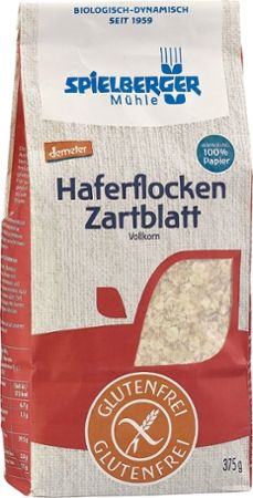Spielberger Bio Haferflocken Zartblatt glutenfrei, 375g