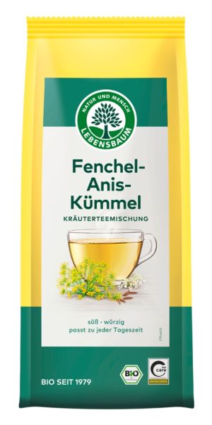 Lebensbaum Fenchel-Anis-Kümmel Bio Tee, 175g